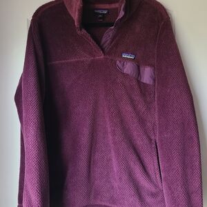 Patagonia Deep Purple Fleece Jacket